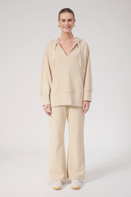 Boston Sweat Hoodie - Latte