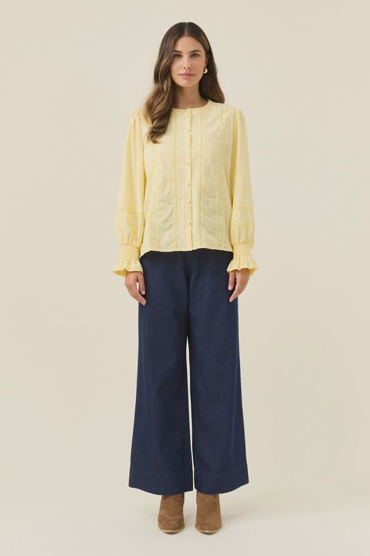 Maeve Shirt - Butter