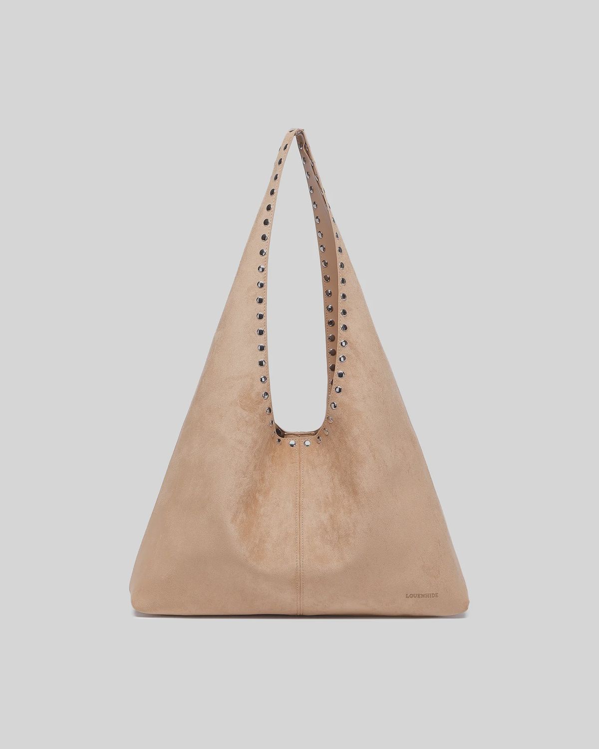Hailey Suedette Shoulder Bag - Blonde