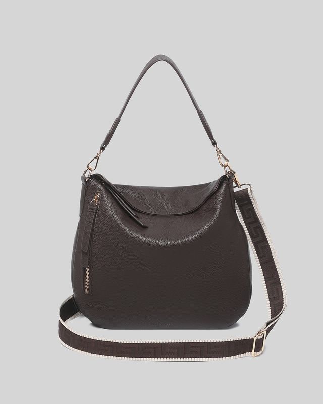 Nadia Shoulder Bag - Chocolate