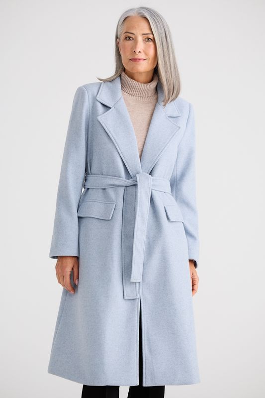 Julianne Coat - Steel Blue