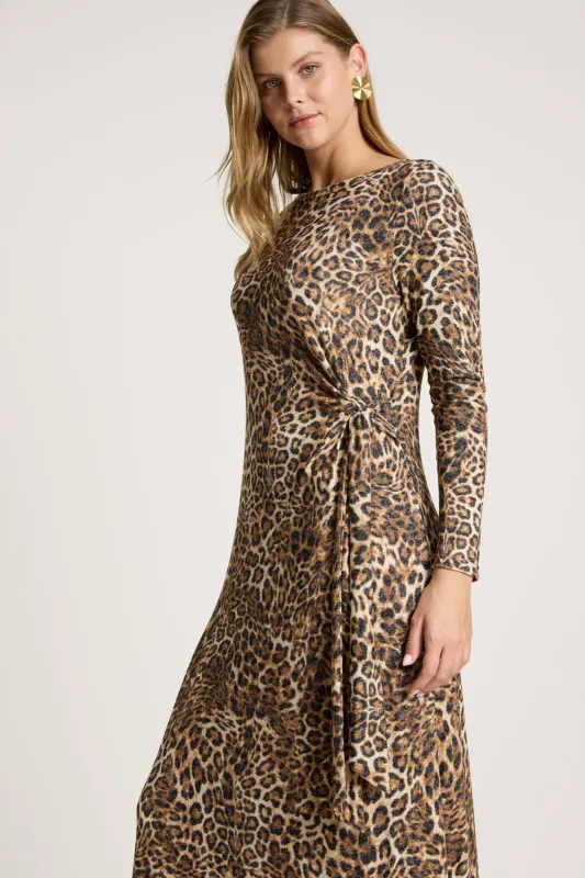 Aria Tie Maxi Dress - Nomad