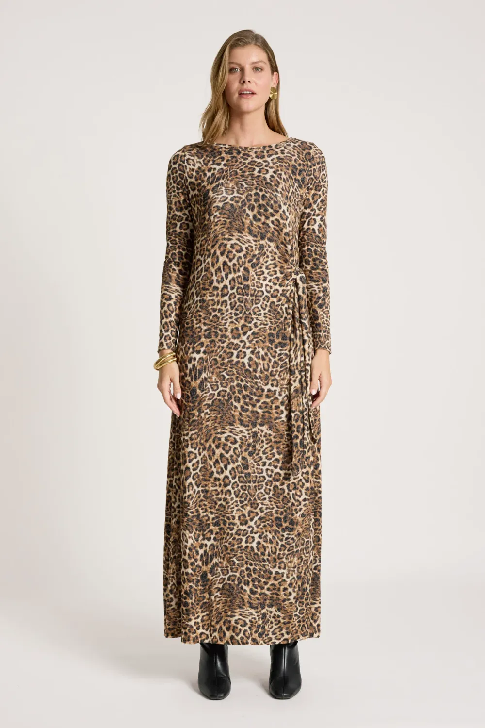 Aria Tie Maxi Dress - Nomad, Size: Large