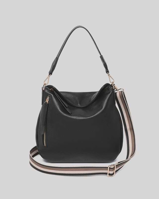 Nadia Shoulder Bag - Black