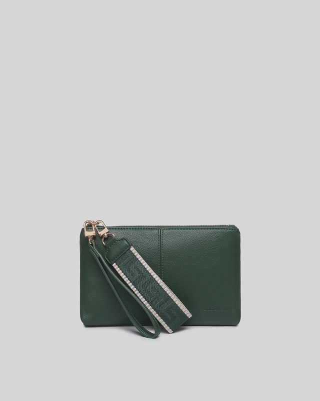 Mimi Clutch - Forest Green