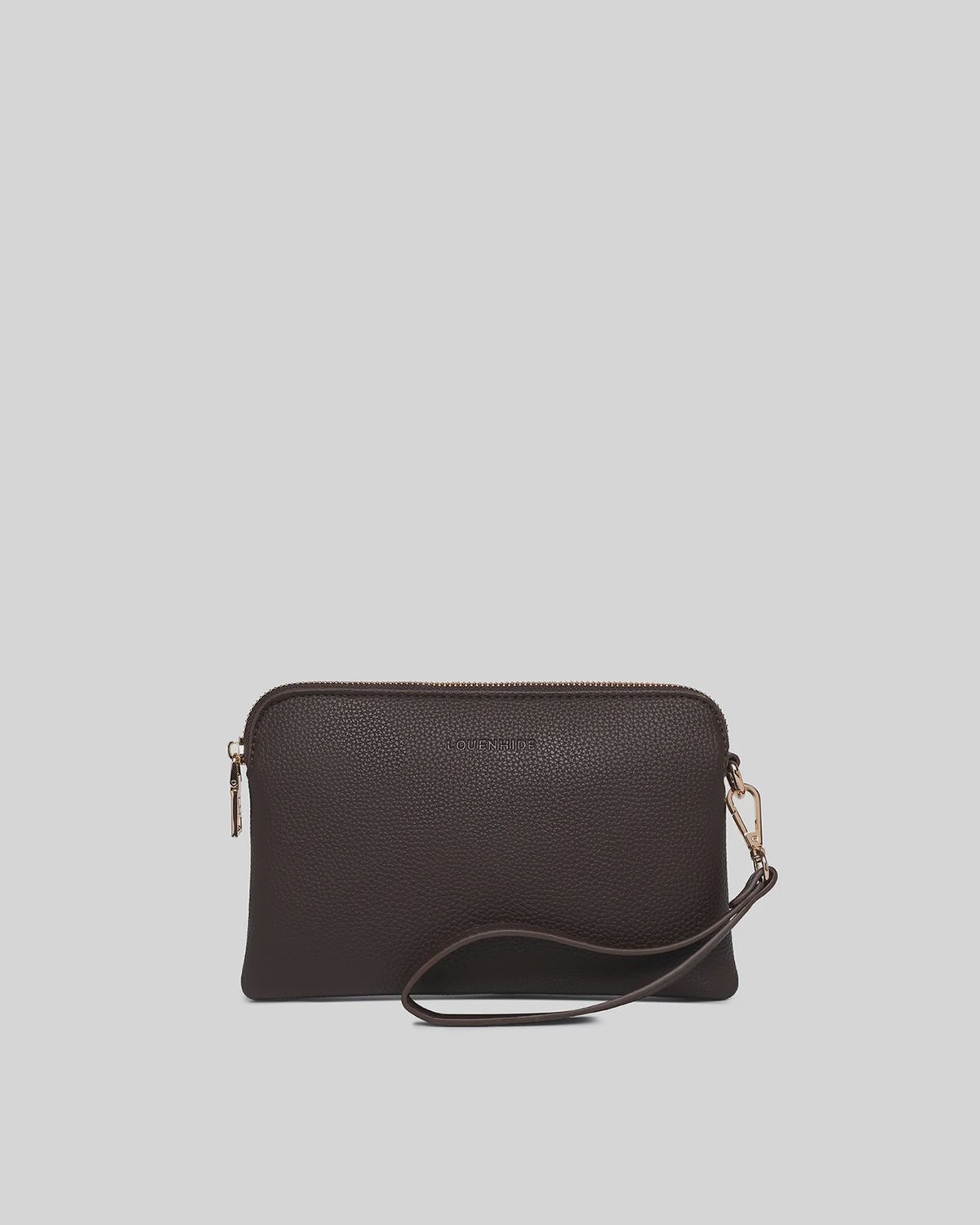 Poppy Clutch - Chocolate