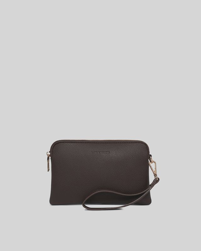 Poppy Clutch - Chocolate