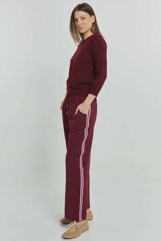 Maddison Jogger - Wine