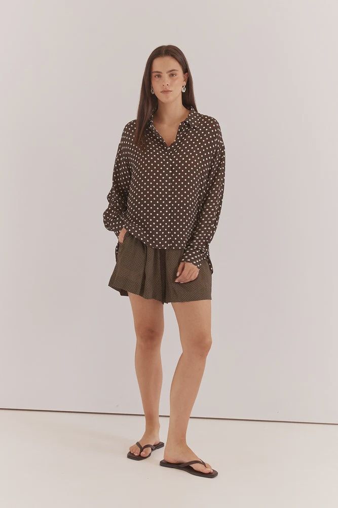 Joy Shirt - Polka Dot, Size: 8