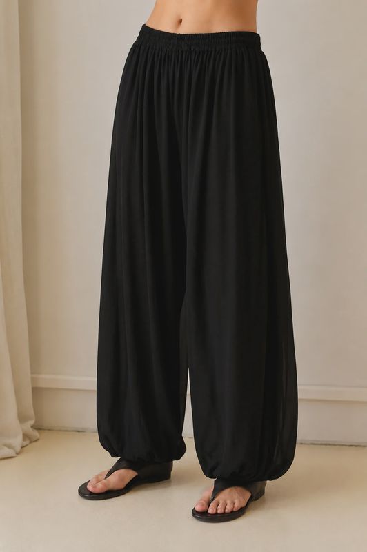 Miles Balloon Pant - Black