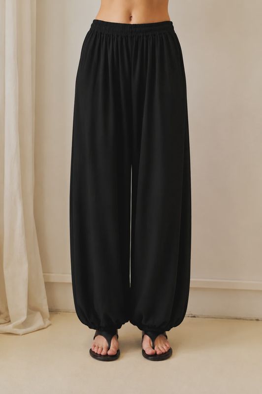 Miles Balloon Pant - Black