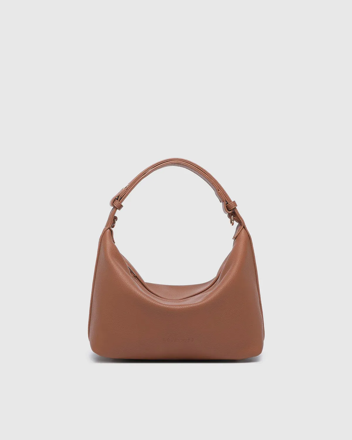 Madeline PU Shoulder Bag - Toffee