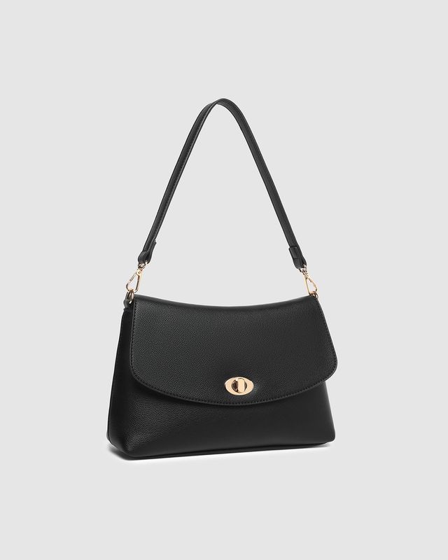 Nisha Shoulder Bag - Black