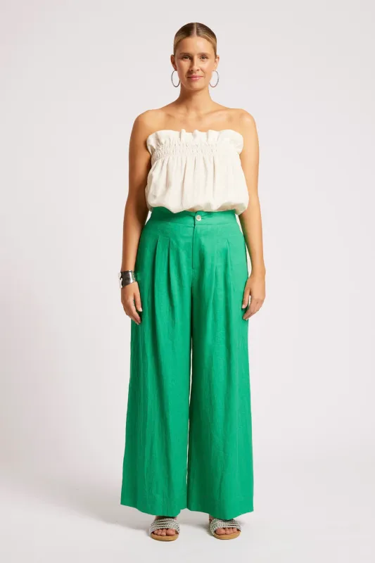 Cove Palazzo Pant - Jade