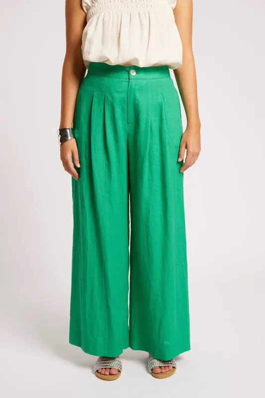 Cove Palazzo Pant - Jade