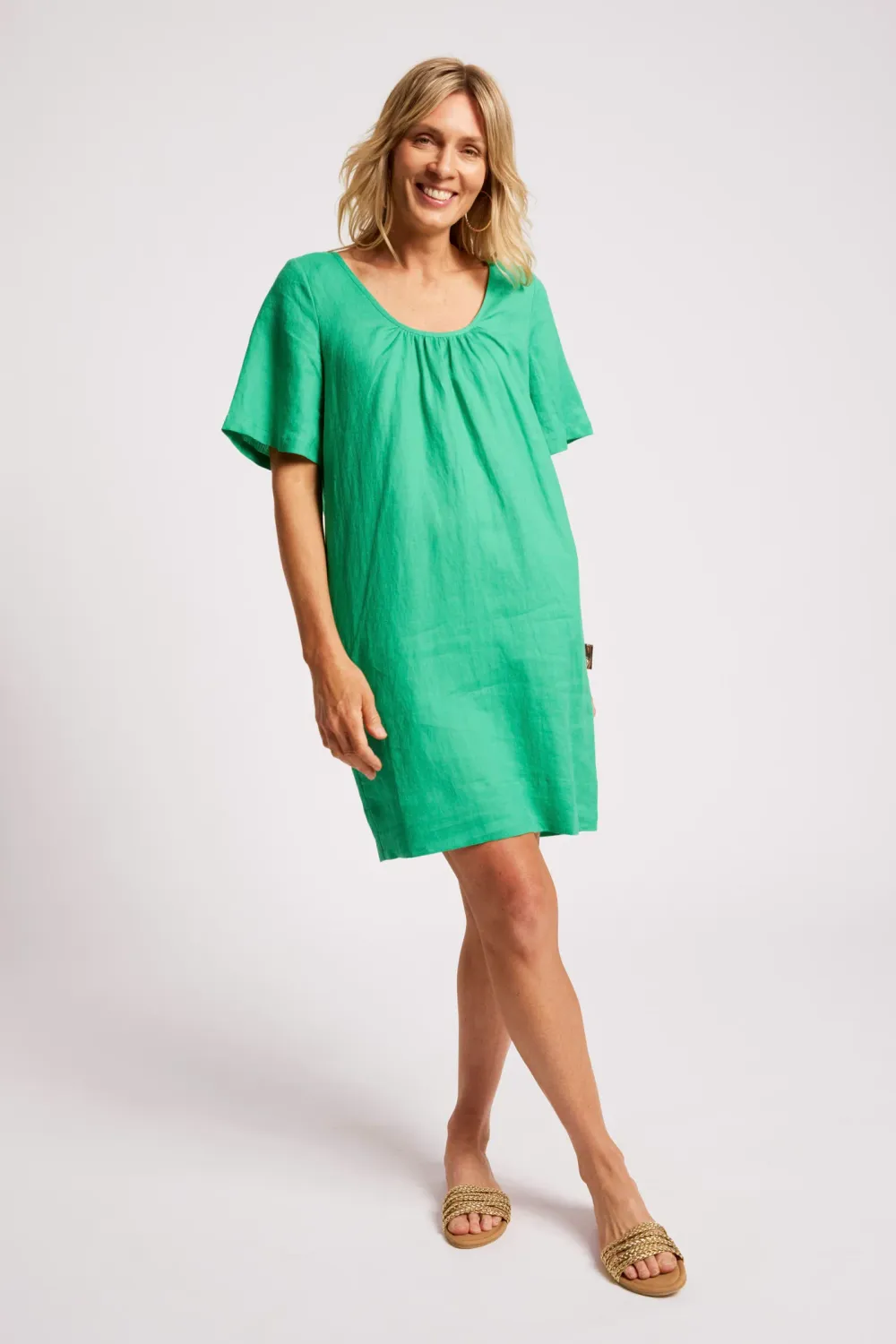 Cove Dress - Jade, Size: Small