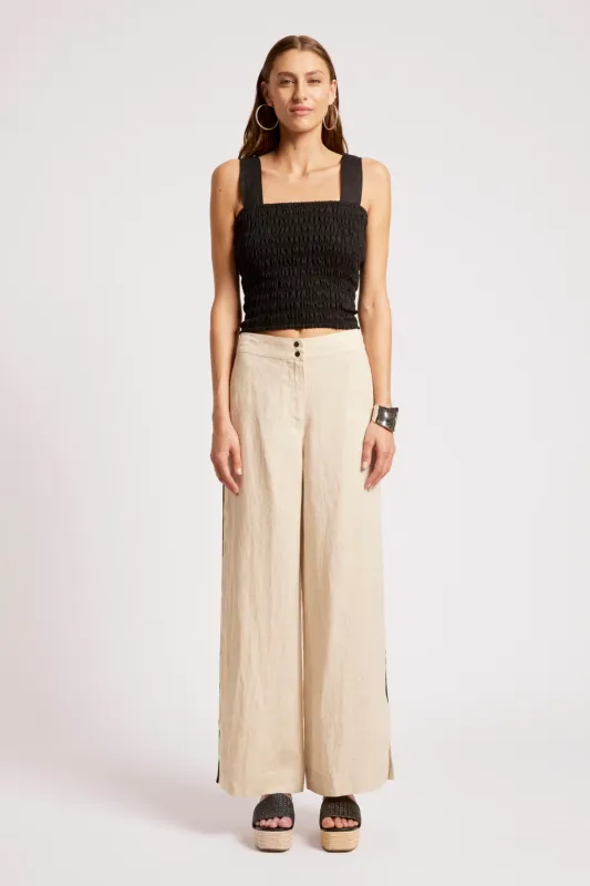 Maris Splice Pant - Tusk/Black
