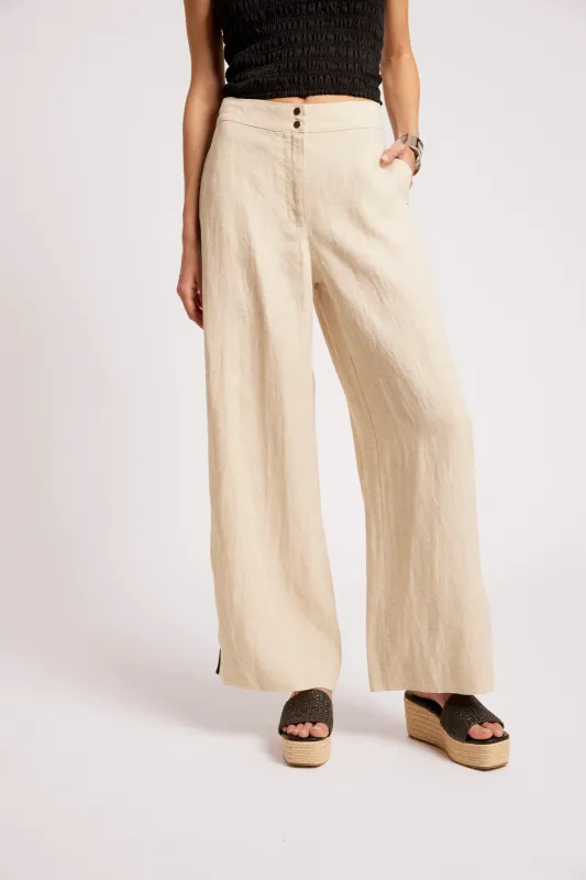 Maris Splice Pant - Tusk/Black
