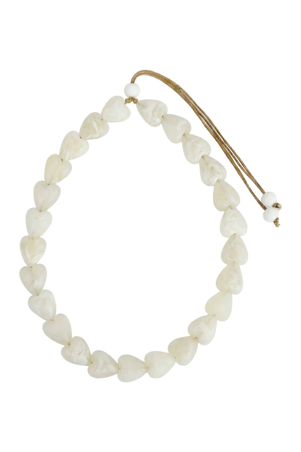 Mykonos Necklace - White