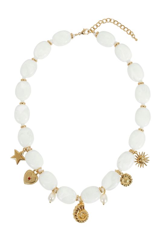 Positano Necklace - White