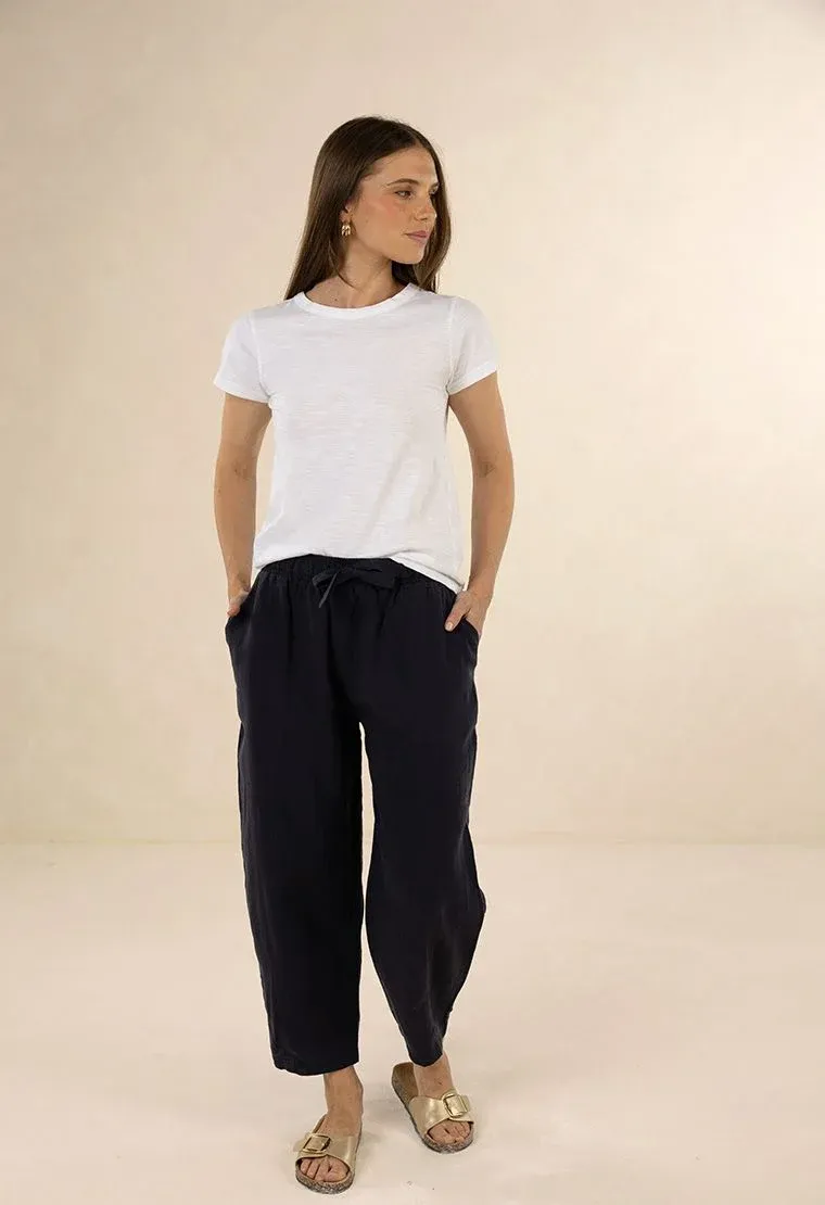 Lola Pant - Navy, Size: 10