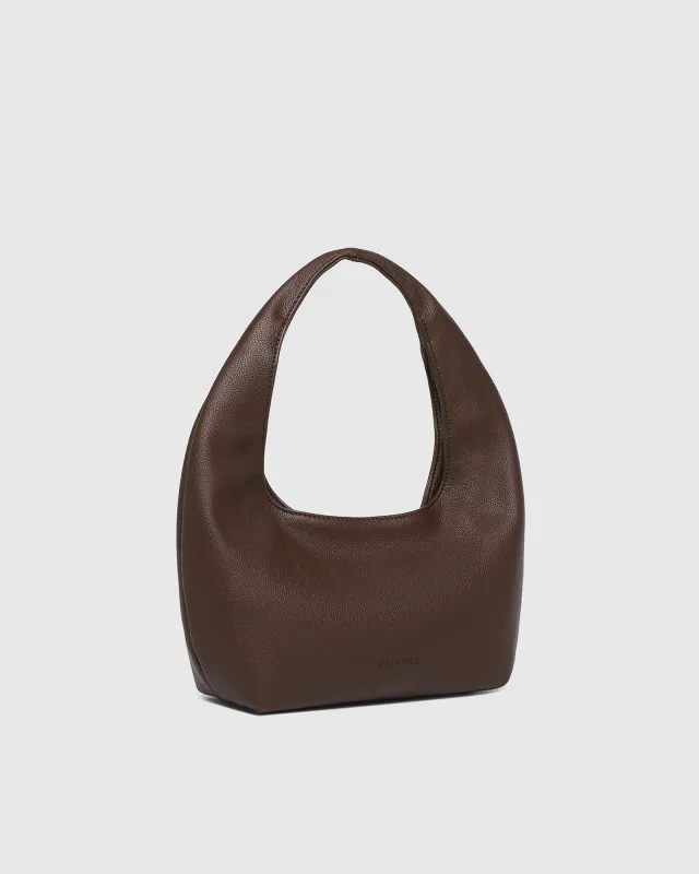 Mini Monaco Shoulder Bag - Chocolate