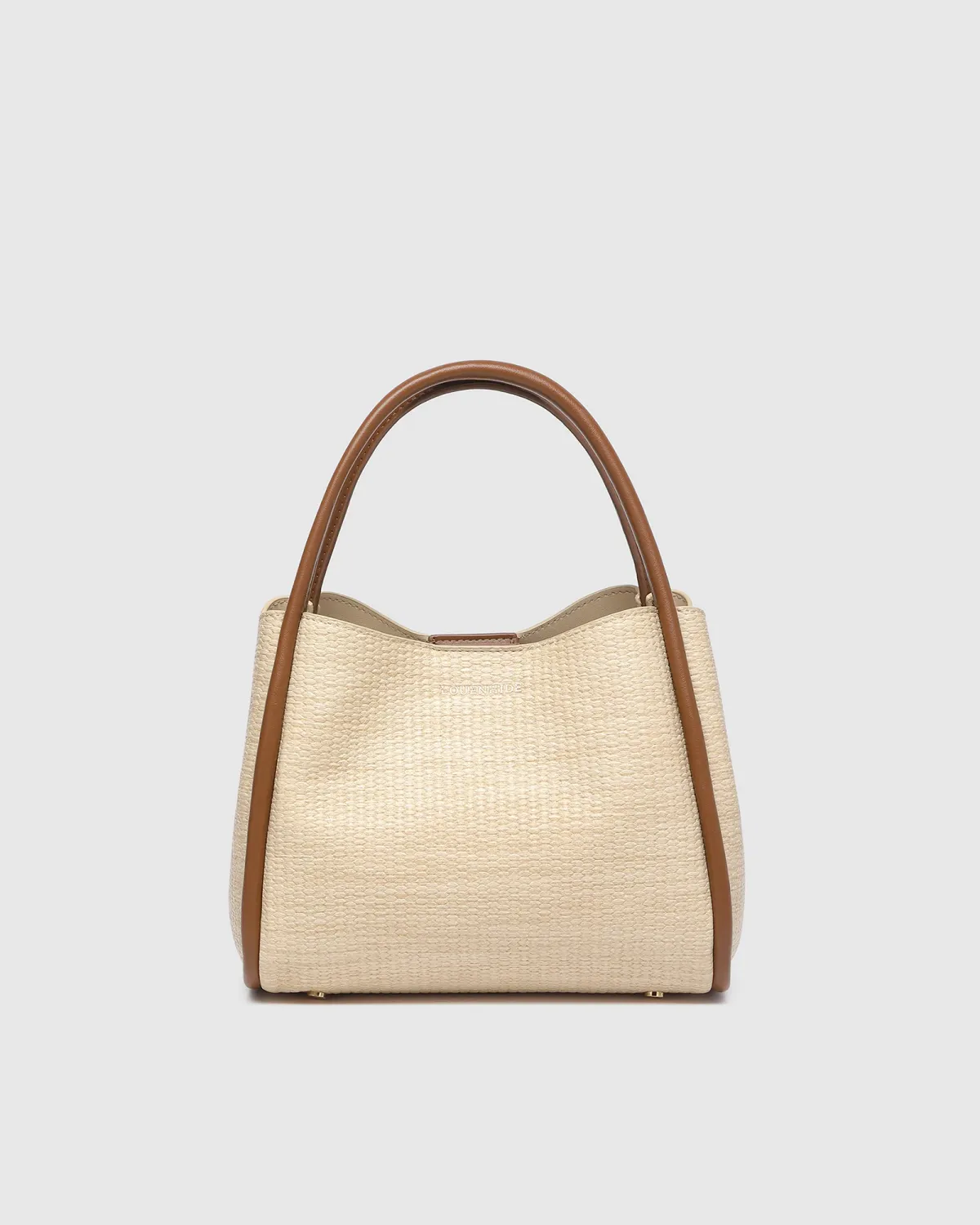 Steffie Mini Tote Bag - Natural/Tan
