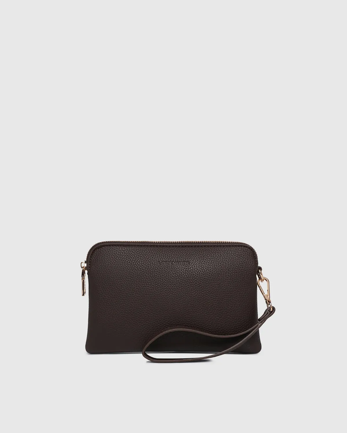 Poppy Clutch - Chocolate