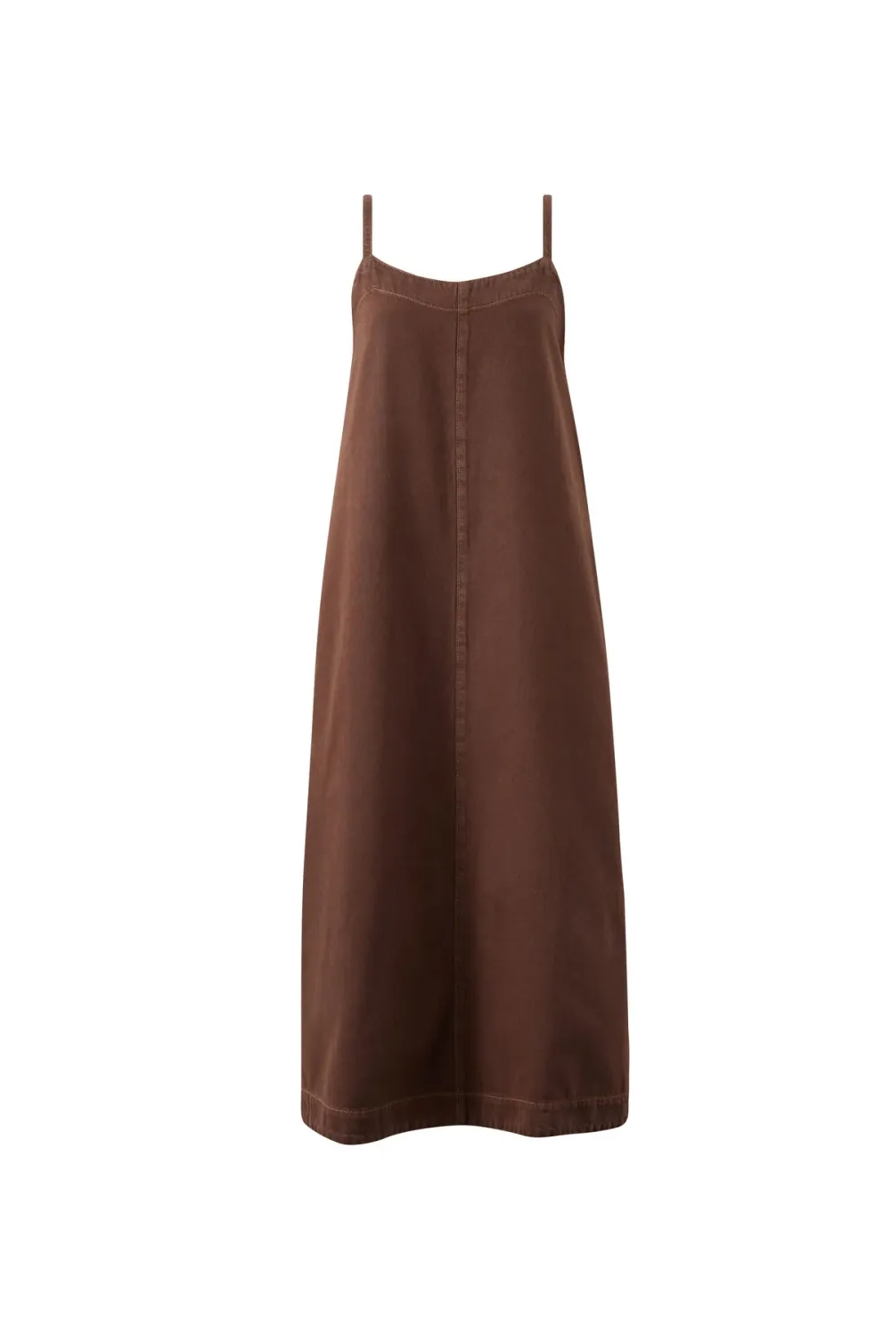 Remy Strappy Midi Dress - Chocolate, Size: X Small