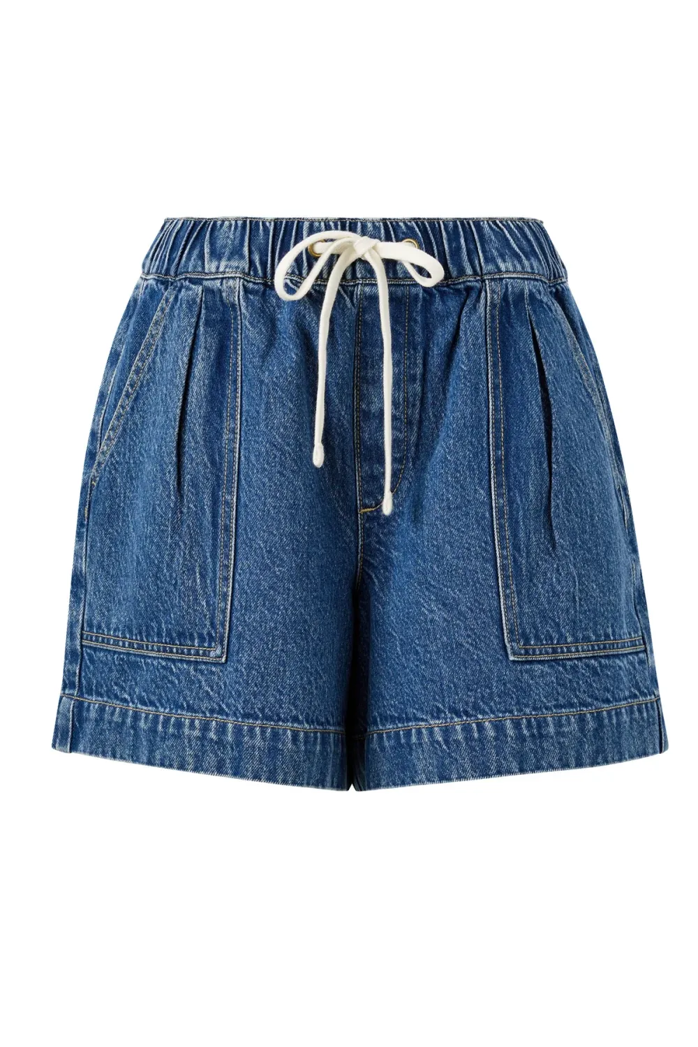 Darcy Relaxed Everyday Short - Fresh Indigo, Size: X Small