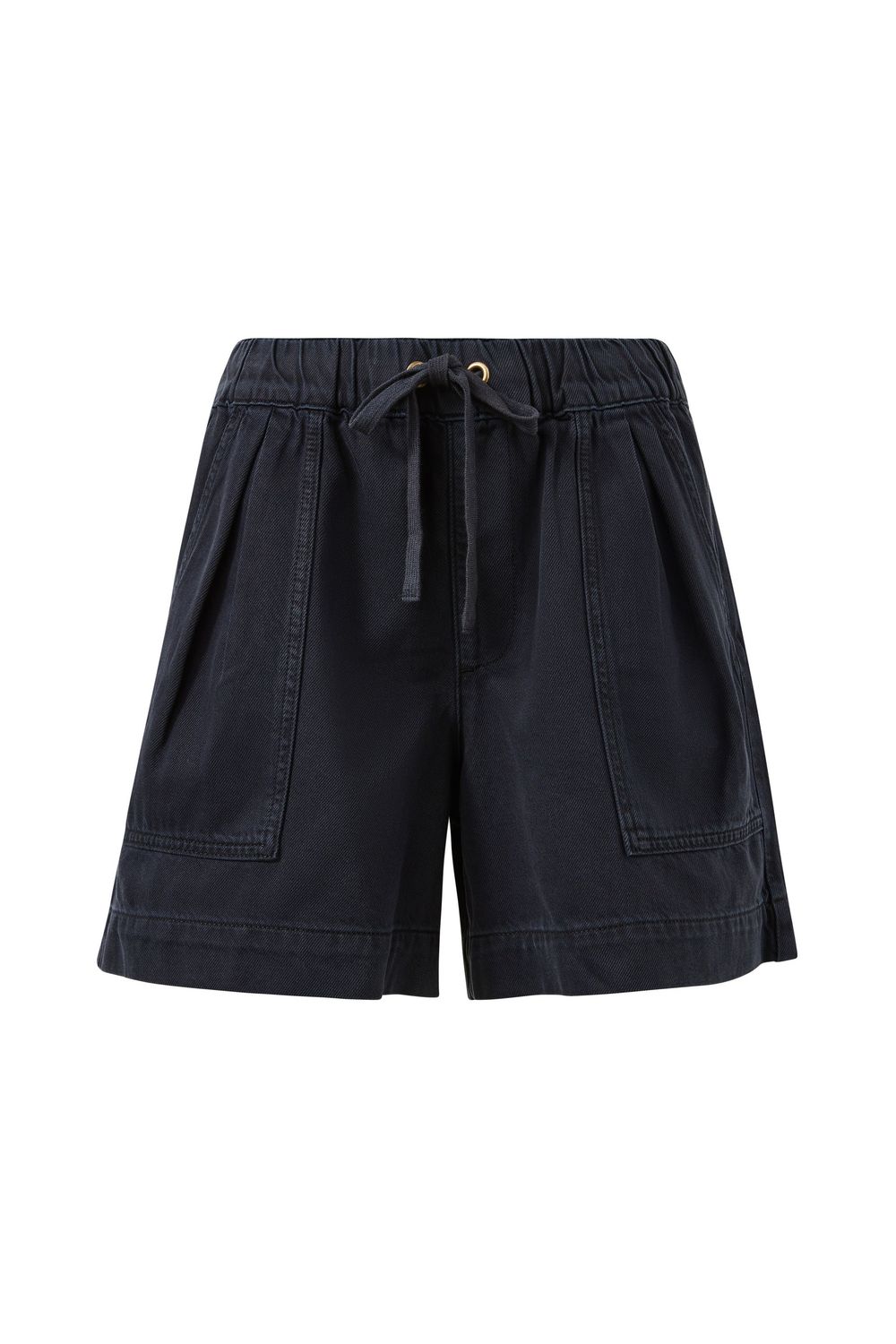 Darcy Relaxed Everyday Short - Washed Black, Size: Small
