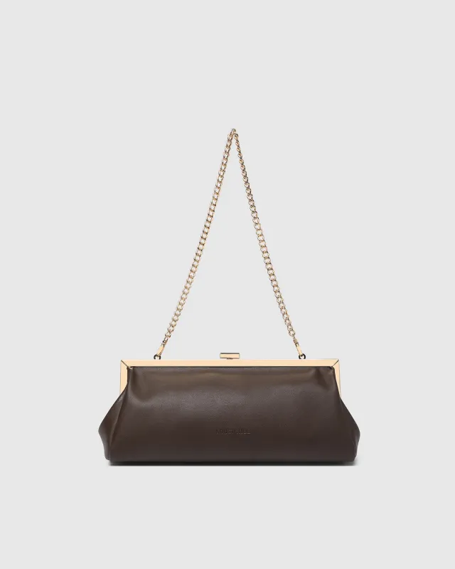 Maya Clutch - Chocolate