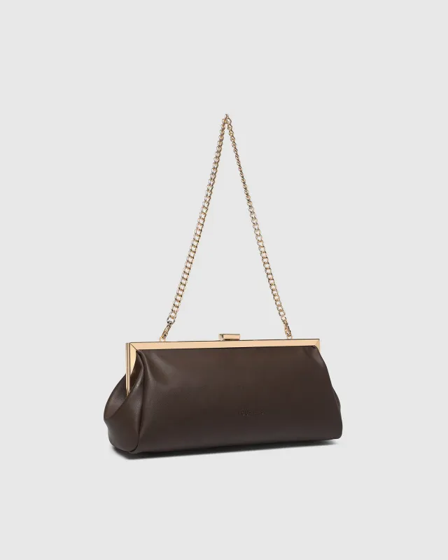 Maya Clutch - Chocolate