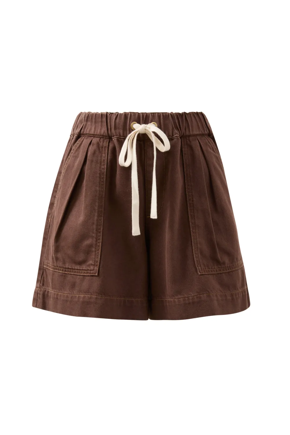 Darcy Relaxed Everyday Short - Chocolate, Size: X Small