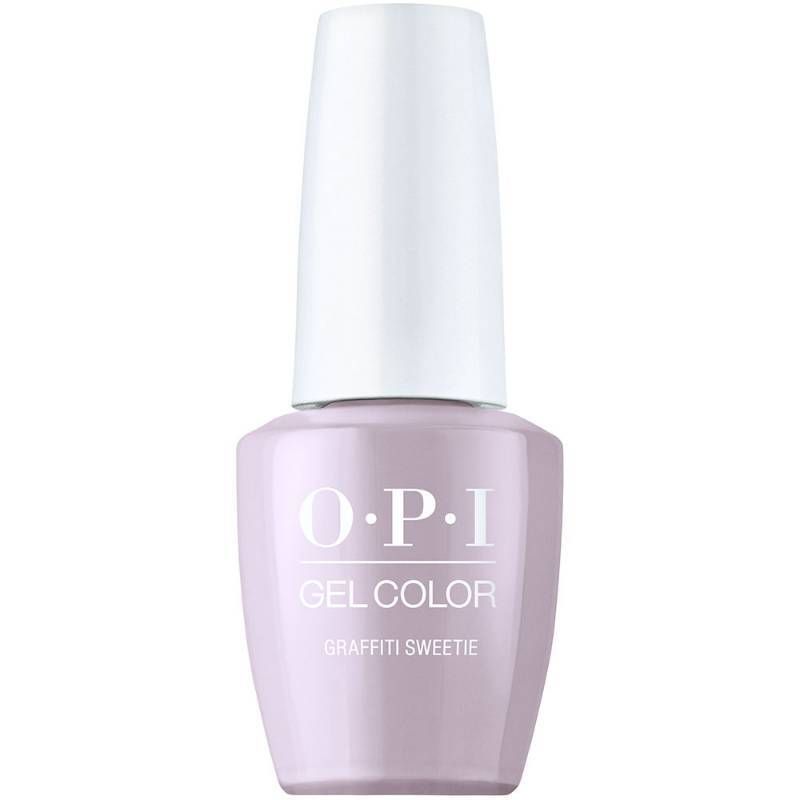 Paarse gellak met glansafwerking, genaamd "Graffiti Sweetie" – Een speelse en trendy tint die een creatieve touch toevoegt aan je nagels.