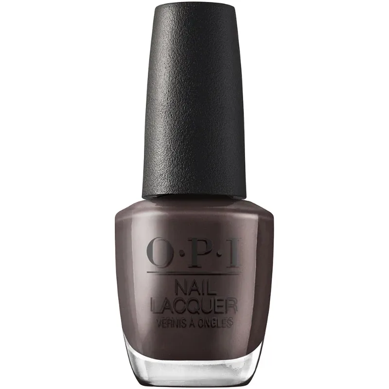 OPI nagellak Brown to Earth, bruin met een glanzende afwerking voor een warme en aardse uitstraling.