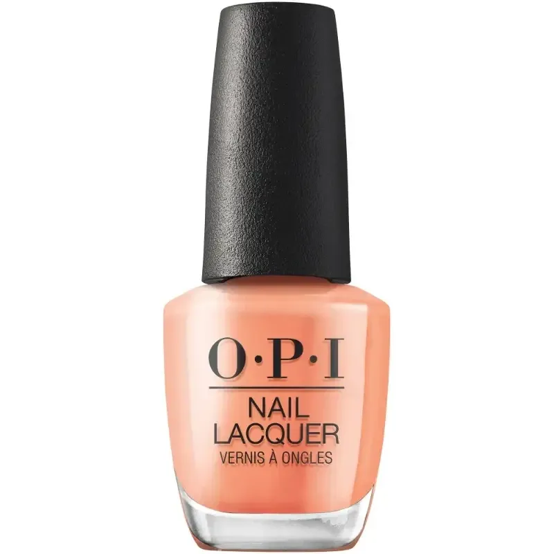 Apricot AF - 15ml Orange, glossy, OPI nail polish “Apricot AF” – bright, glossy finish for flawless nails.