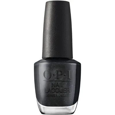 Cave the Way - 15ml Vernis à ongles OPI Cave the Way, gris avec une finition pailletée pour un look audacieux et élégant.