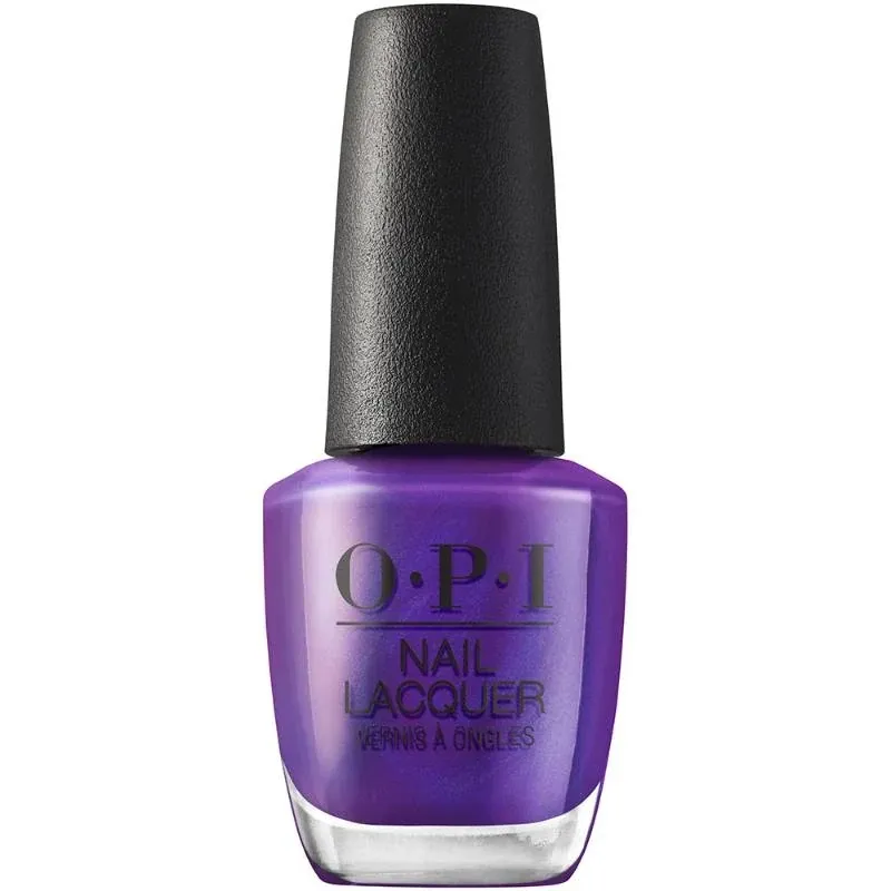 The Sound of Vibrance - 15ml Purple, shimmer, OPI nail polish “The Sound of Vibrance” – sparkling purple shade for a vibrant look.
