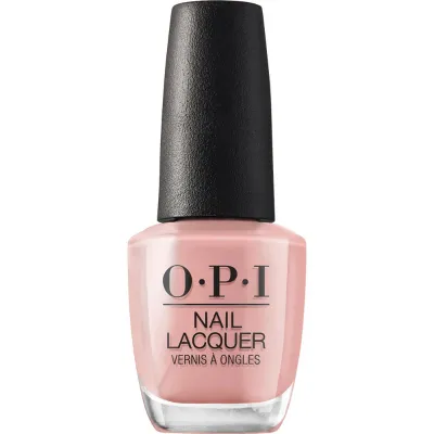Dulce de leche - 15ml Vernis à ongles OPI Dulce de Leche, teinte nude chaude avec une finition brillante pour un look naturel et sophistiqué.