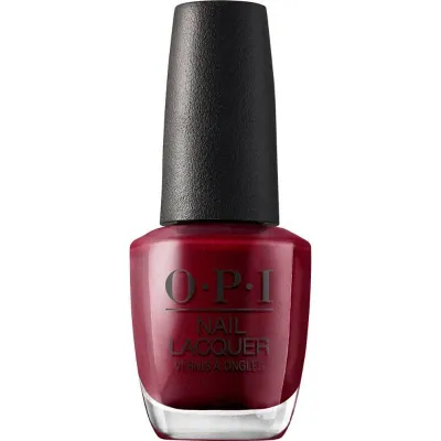 Bogota blackberry - 15ml OPI Bogota Blackberry nagellak – bordeaux kleur met glinsterende afwerking voor een luxe en verfijnde uitstraling.