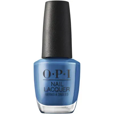 OPI nail polish Suzi Takes a Sound Bath, blue with a glossy finish for a calming and refined look.