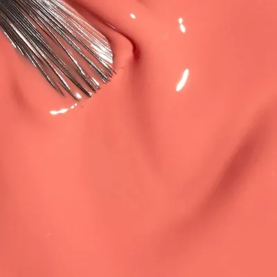 Oranje, glans, OPI nagellak “Flex on the Beach” – levendige oranje tint met glanzende finish voor een zomerse uitstraling.