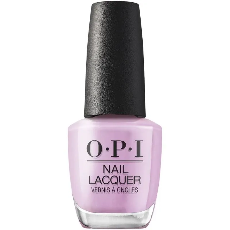 OPI nail polish Achievement Unlocked, purple with a glossy finish for a bold and prestigious look.