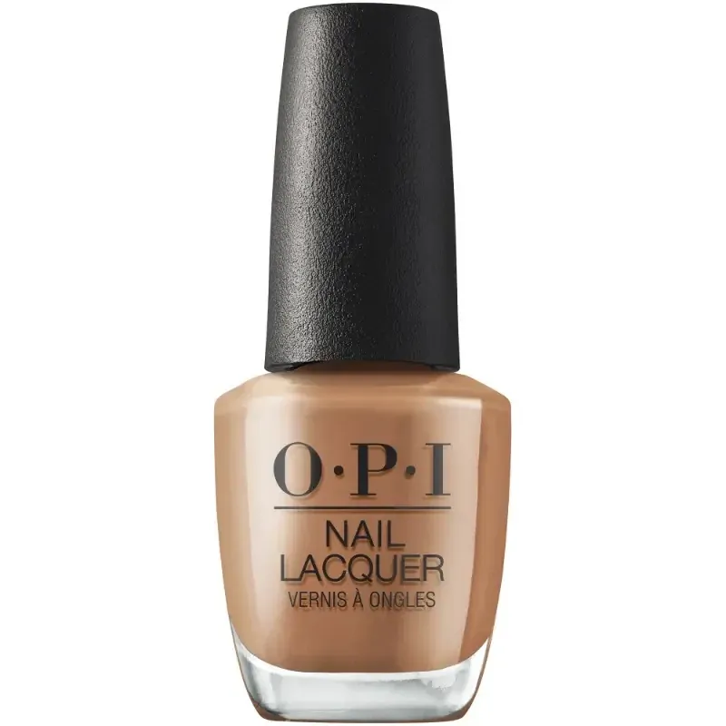 OPI Nail Polish Spice Up Your Life – Brown shade, glossy finish. Warm and elegant manicure look.