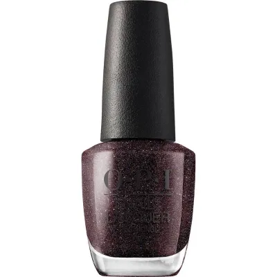 My Private Jet - 15ml Vernis à ongles OPI My Private Jet, marron avec une finition scintillante pour un look chic et glamour.