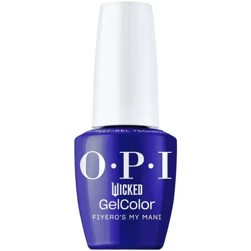 Gel polish blue OPI Holiday 2024 - Wicked collectie OPI