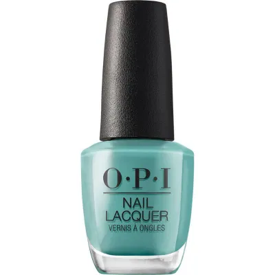 Suzi-san Climbs Fuji-san - 15ml Turquoise nagellak met een glanzende afwerking van OPI, Suzi-san Climbs Fuji-san. Perfect voor een frisse en trendy look