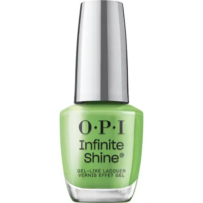 Jelly Green with Envy - Infinite Shine - 15ml Vernis à ongles longue tenue OPI Infinite Shine en vert brillant, Jelly Green with Envy. Pour un look frais et tendance.