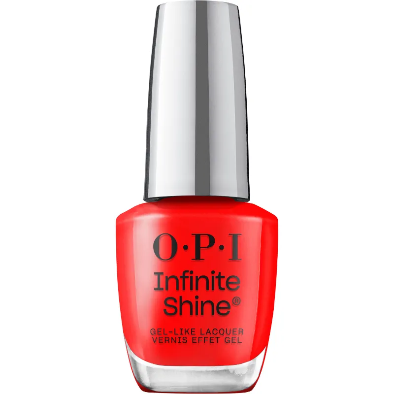 Drop It Like It's Hawt - Infinite Shine - 15ml Vernis à ongles longue tenue OPI Infinite Shine en rouge brillant, Drop It Like It's Hawt. Pour un look audacieux et élégant.